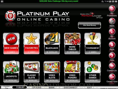 Platinum play online casino apk